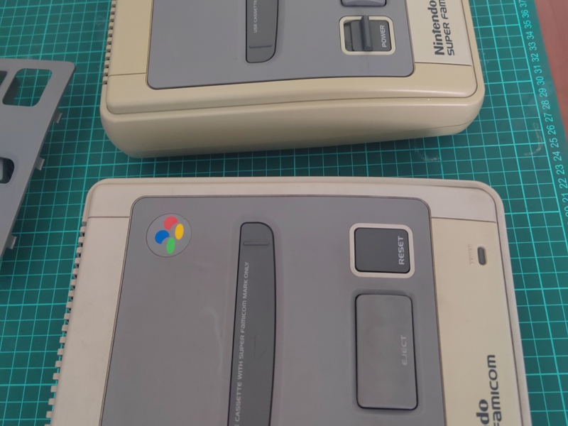 Ремонт, реставрация 2x Super Famicom, купленных на аукционе Zenmarket